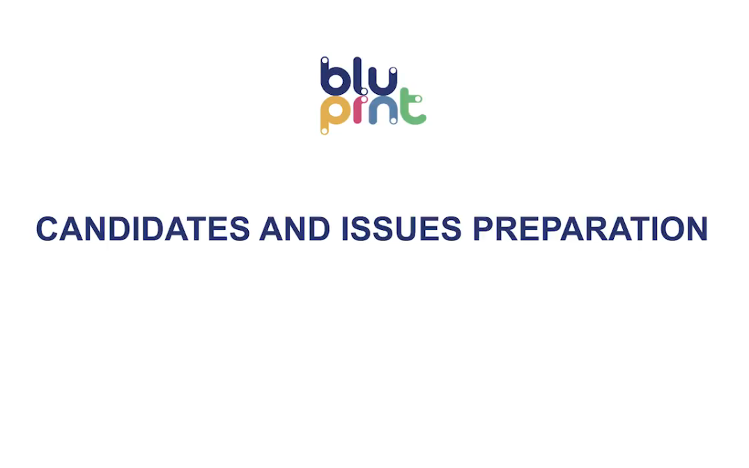 Candidates and Issues Preparation