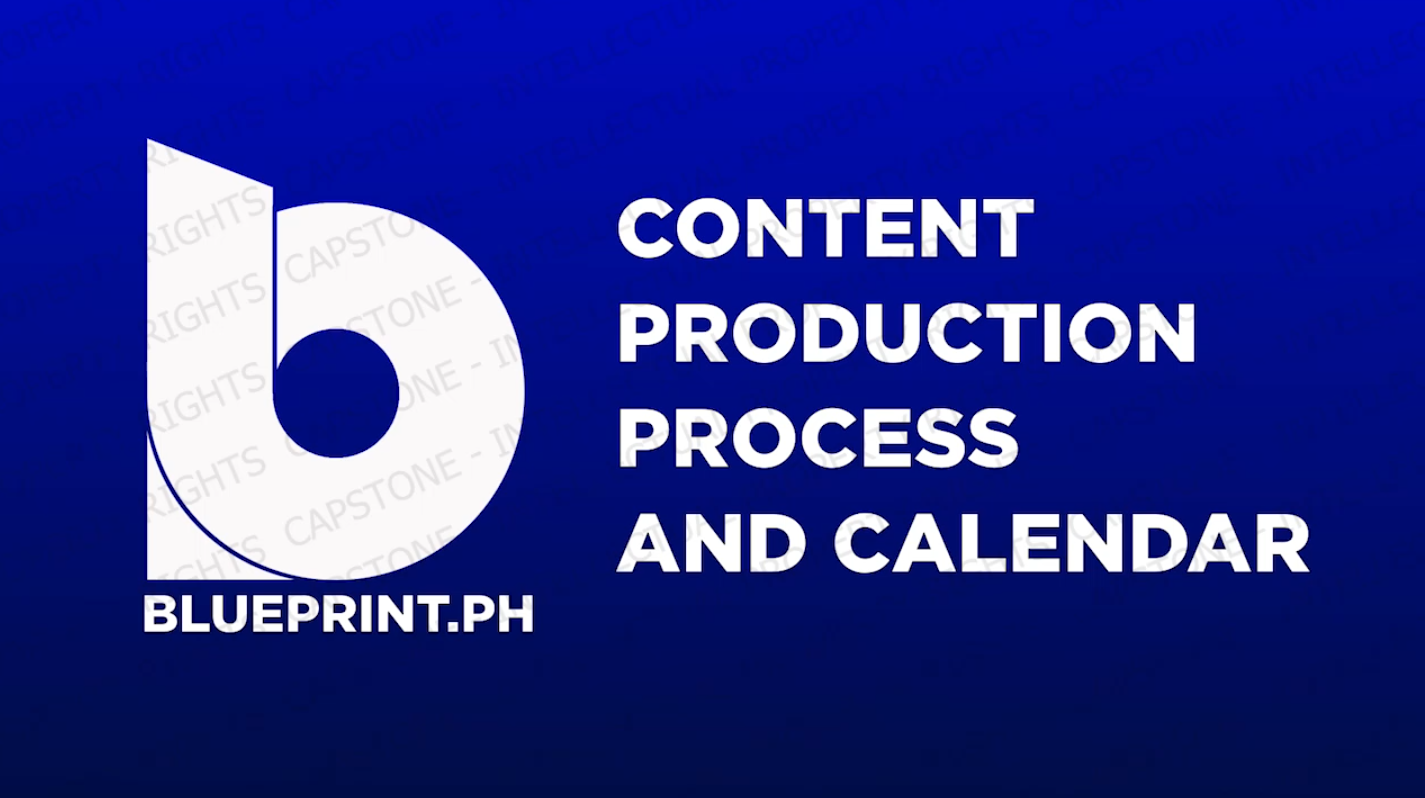 Content Production Process and Calendar